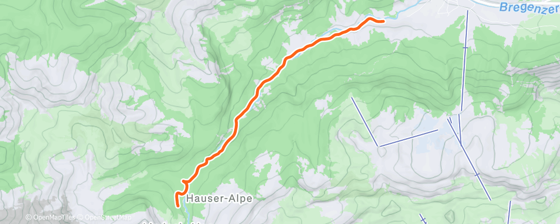 Map of the activity, ROUVY - Mellental Gravel | Austria