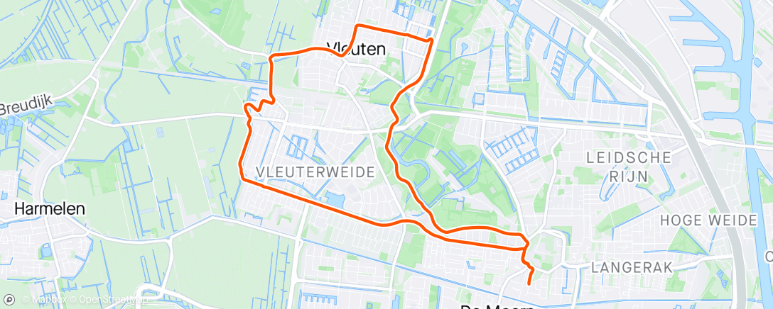 Map of the activity, New week, new run 💫