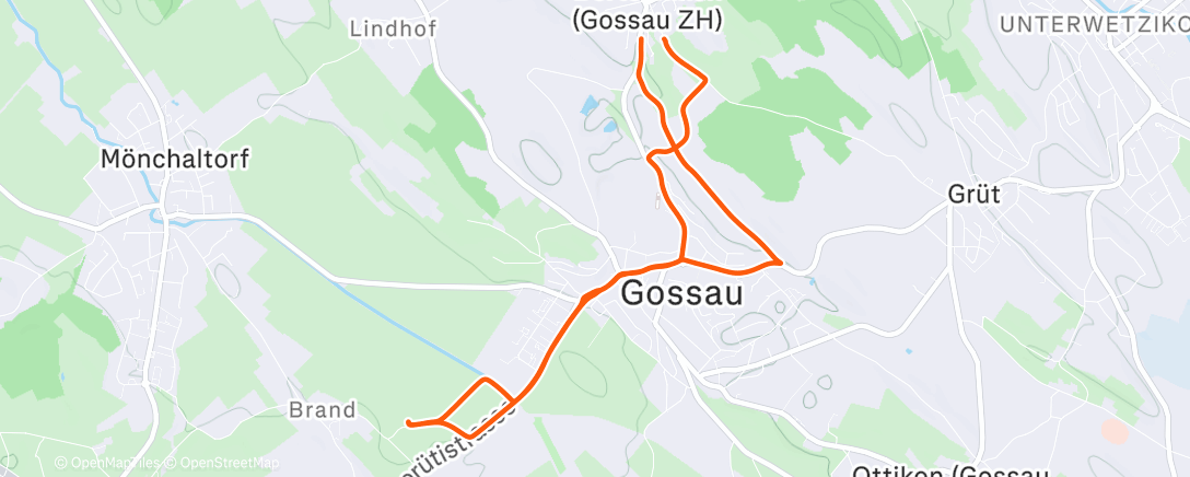 Map of the activity, Morning Ride