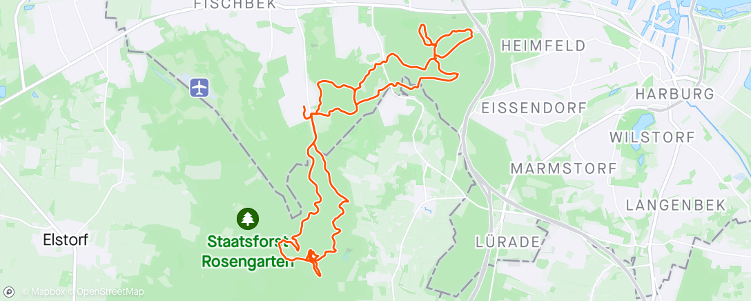 Map of the activity, Schlamm
