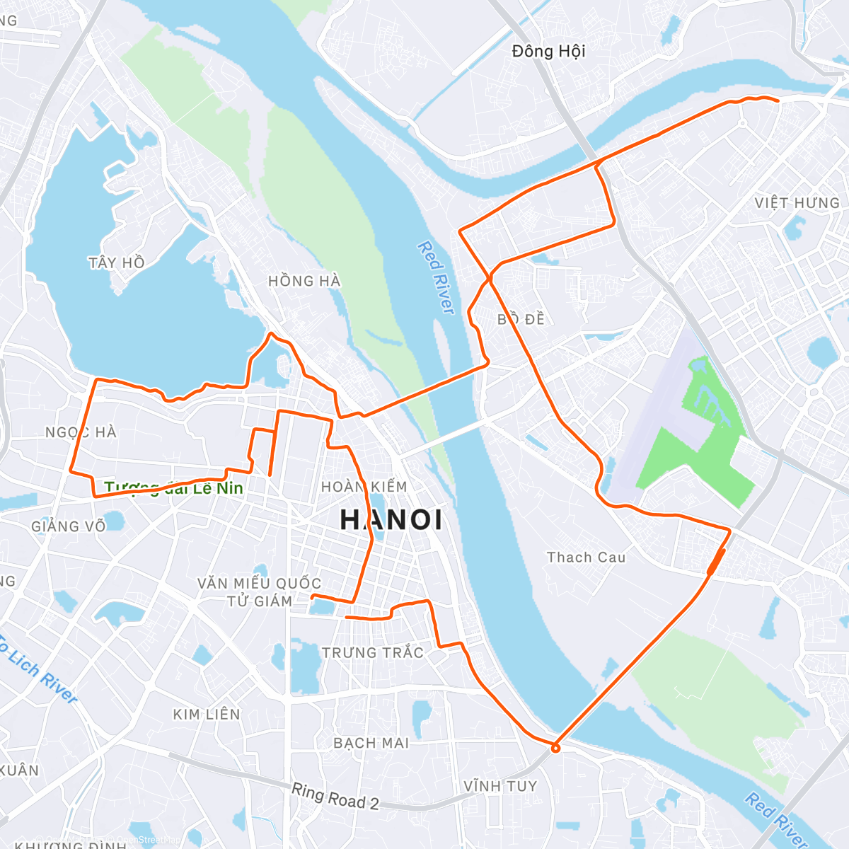 Map of the activity, Mít 9 Hà Nội
