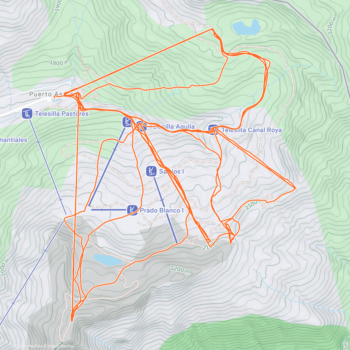 Map of the activity, A S T U N