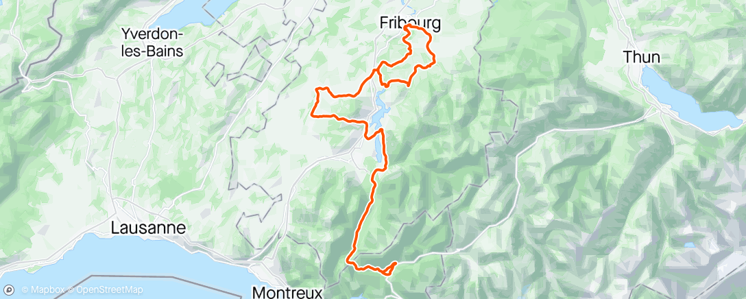 Mappa dell'attività Tour de Romandie #1