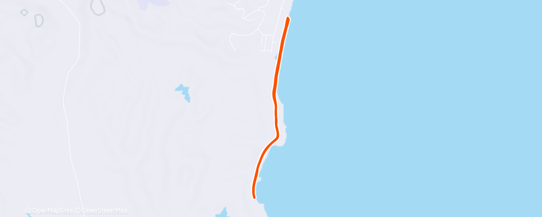 Карта физической активности (Morning Trail Run)