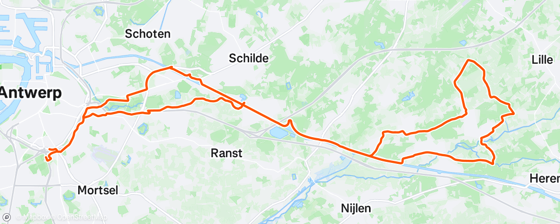 Map of the activity, T39.3 Team Robin op stap