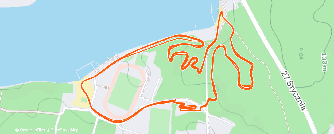 Map of the activity, PP Rybny Przełaj