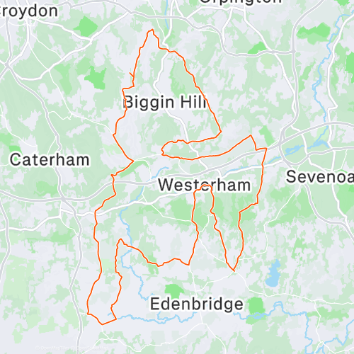 Biggin Hill 2016 Sportive (50) 83.7 km Road Cycling Route on Strava