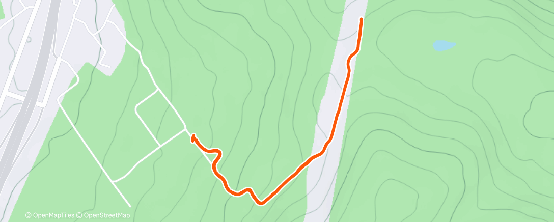 Map of the activity, Sortie de dog