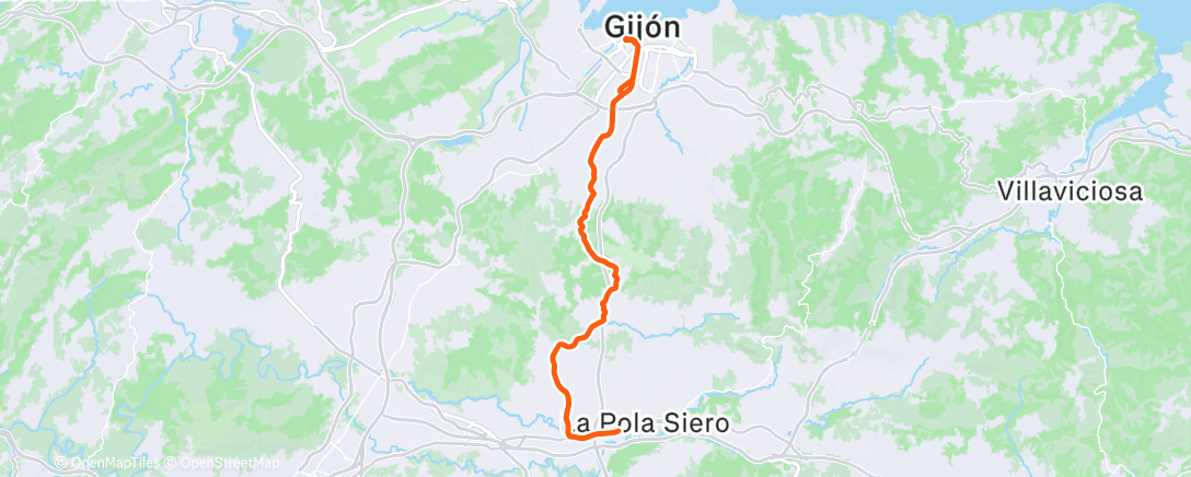 Карта физической активности (Polichi con Borjamari)