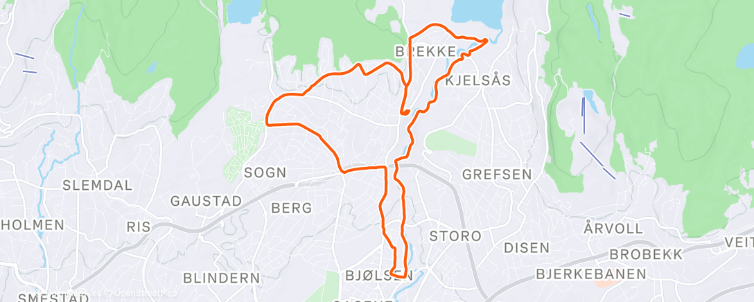 Map of the activity, ⛸️