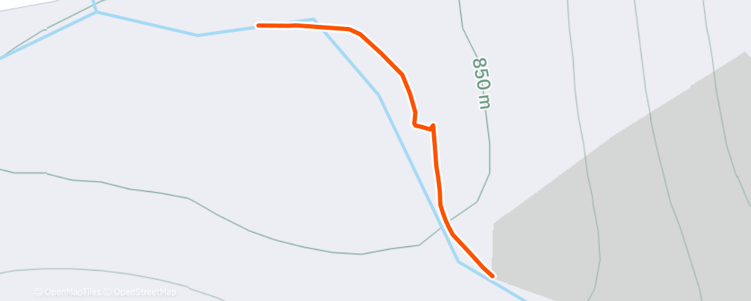 Map of the activity, Namiddagwandeling