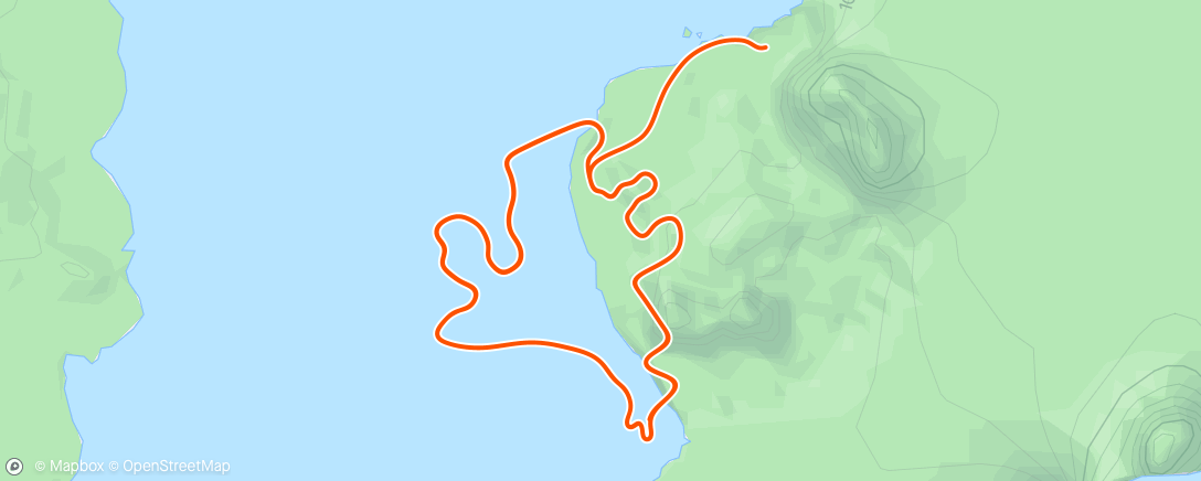 Map of the activity, Zwift - Race: Stage 3: Lap It Up - Seaside Sprint (B) on Seaside Sprint