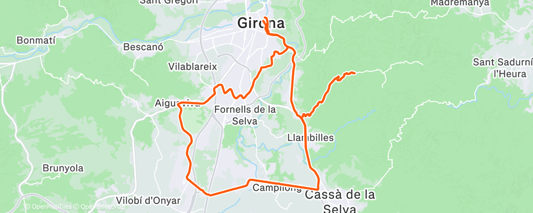 Map of the activity, Bonk cuz too cold to open pockets