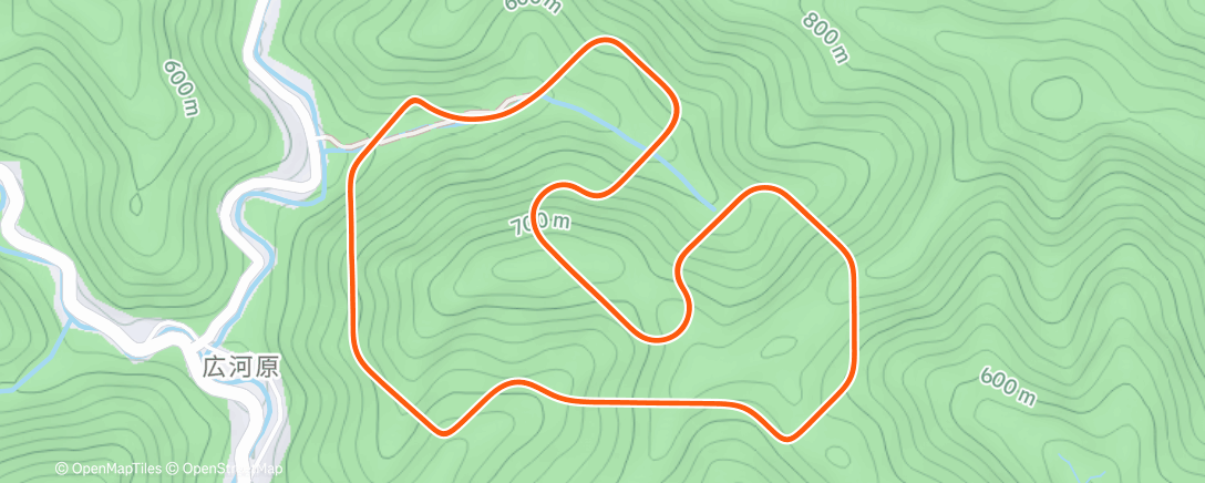Mapa de la actividad (MyWhoosh - Zone 2 Endurance 30min)