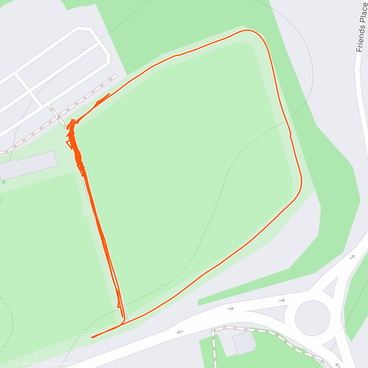 Карта физической активности (KELLYVILLE INTERVAL COACHING SESSION)