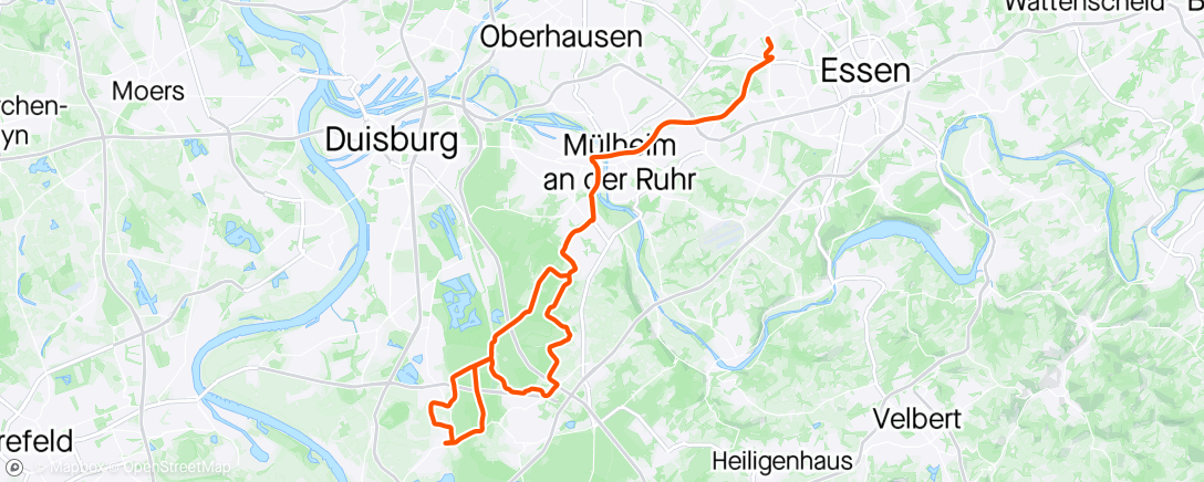 「Ride am Morgen」活動的地圖