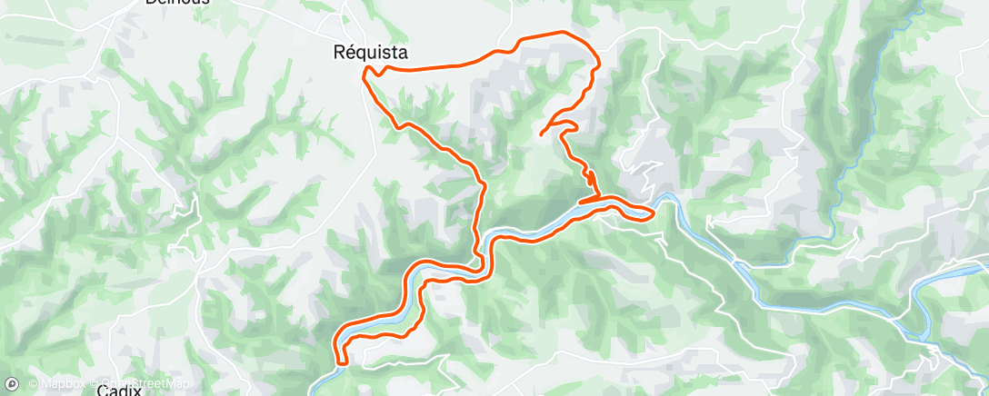 Carte de l'activité
