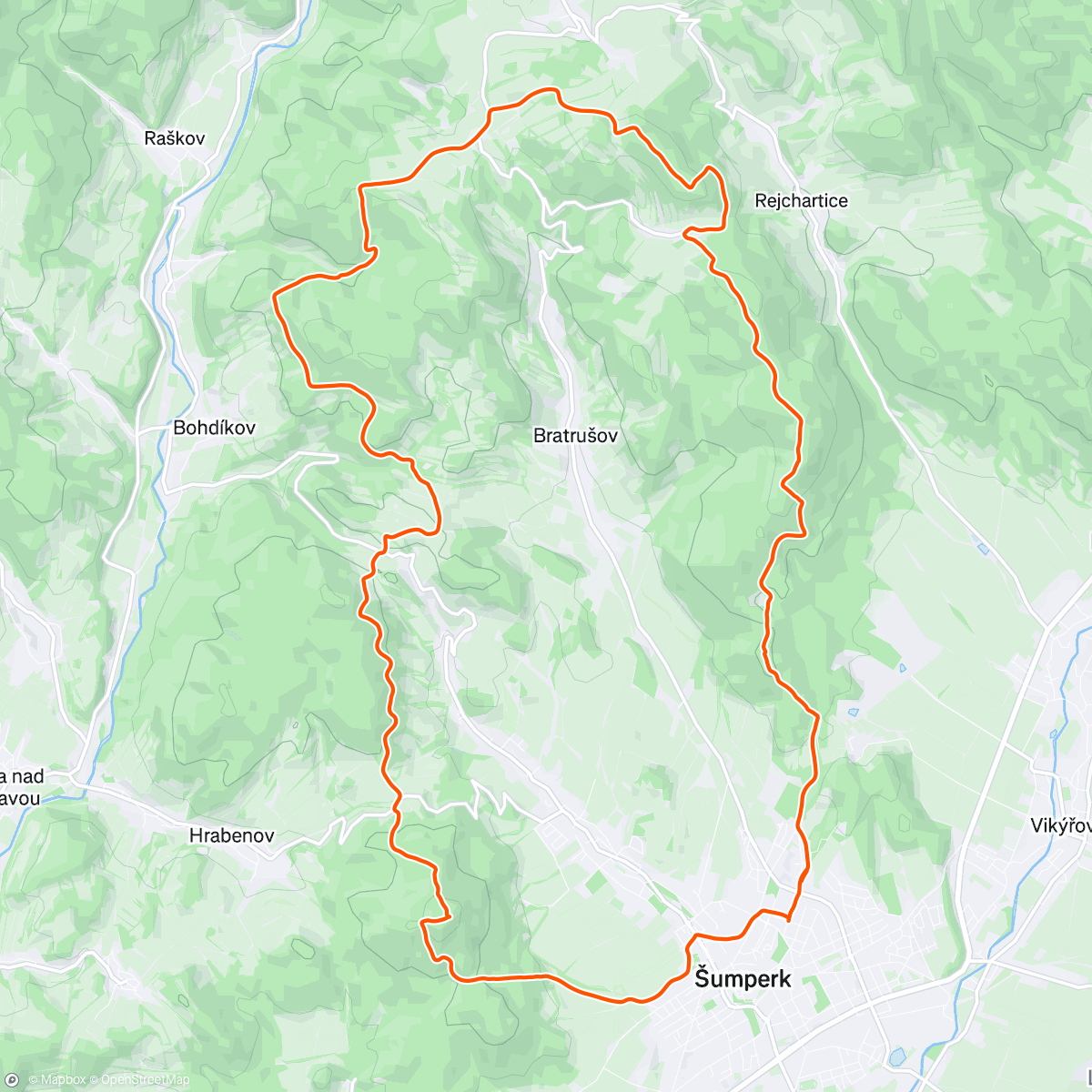 Map of the activity, Etwas Langes am Samstag