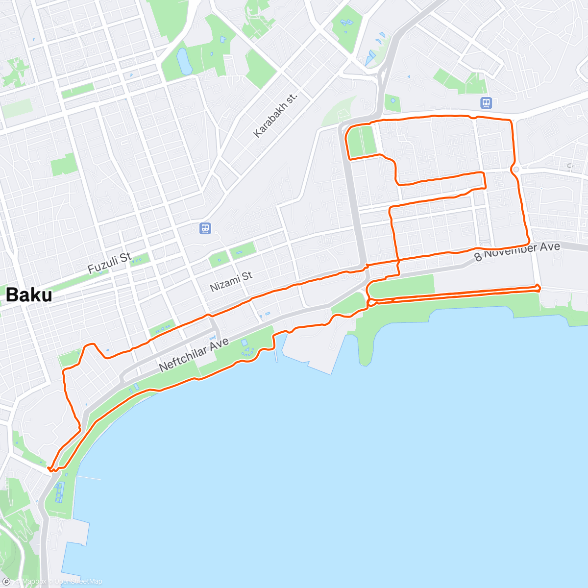 Map of the activity, Yeni il qaçışı #2026