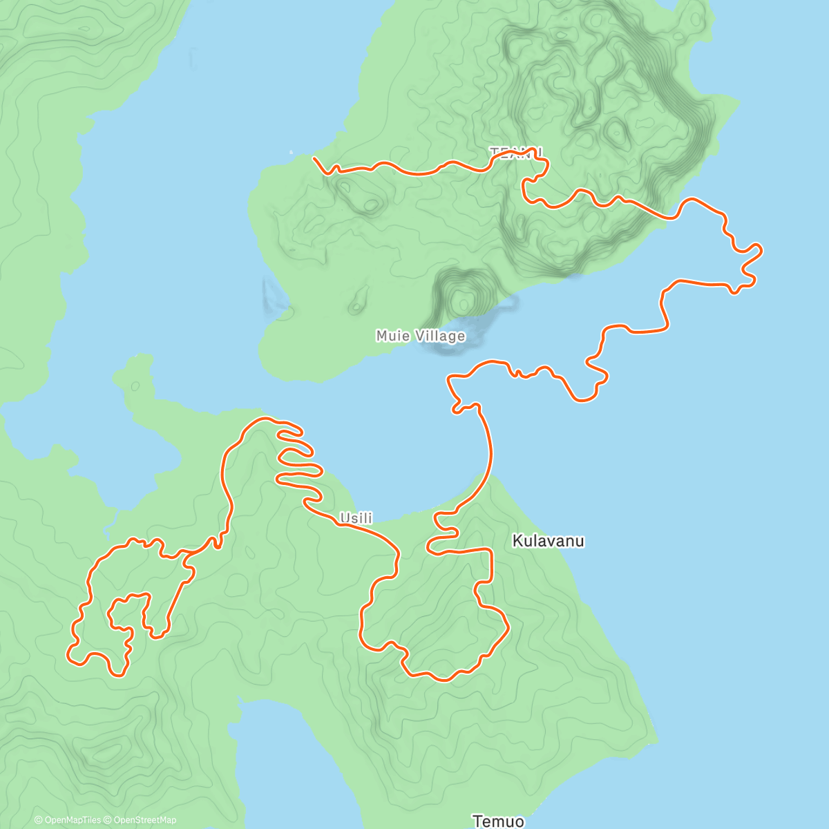Map of the activity, Zwift - Bigger Loop in Watopia