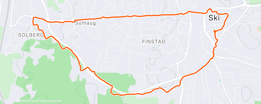 Карта физической активности (Lunch Run)