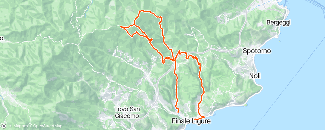 Map of the activity, Intervalle und Trails 🤩