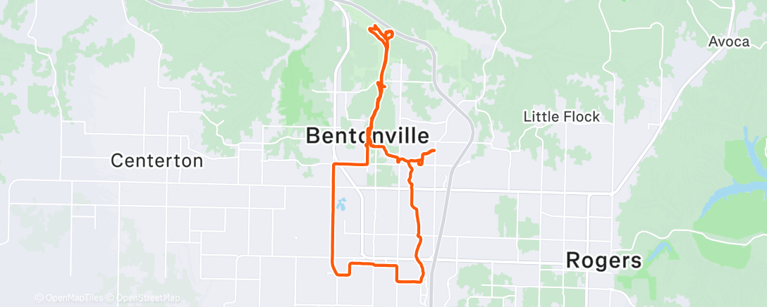 Map of the activity, Double Trouble