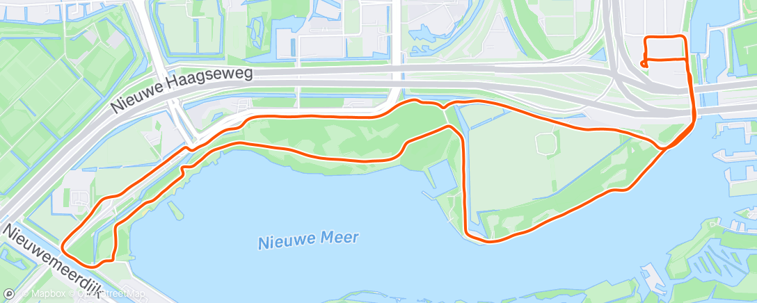 Map of the activity, Oeverlanden