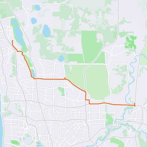 To ECU Joondalup 35.4 km Road Cycling Route on Strava