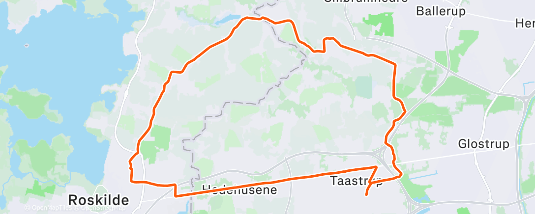 Карта физической активности (Cycling)