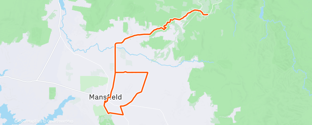 Карта физической активности (Lunch Ride)