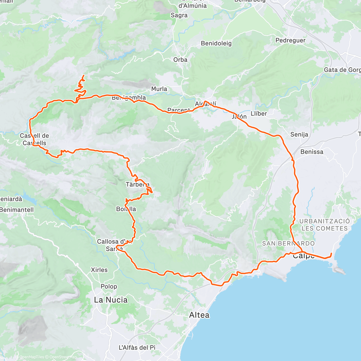 Map of the activity, Campus Pro Experience Etapa 1