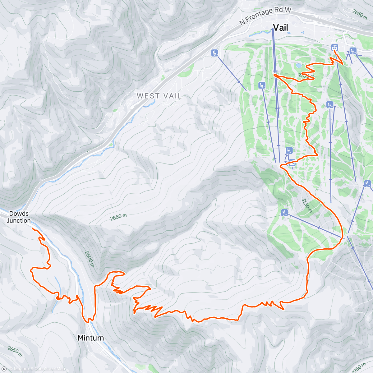 Map of the activity, sunny sundaysss