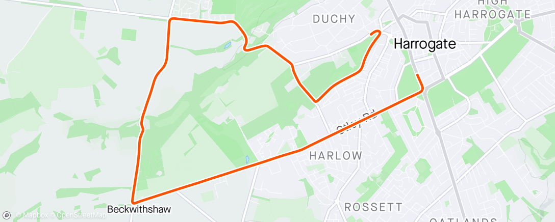 Map of the activity, Zwift - Emily's Short Mix in Yorkshire