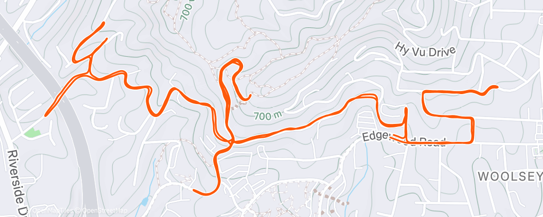 Карта физической активности (Morning Run)