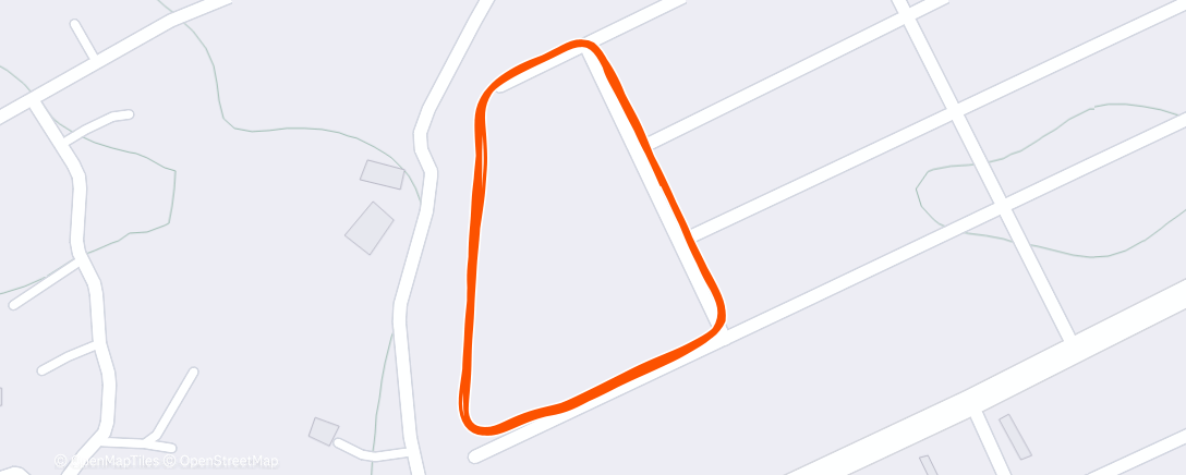 Карта физической активности (Afternoon Run)