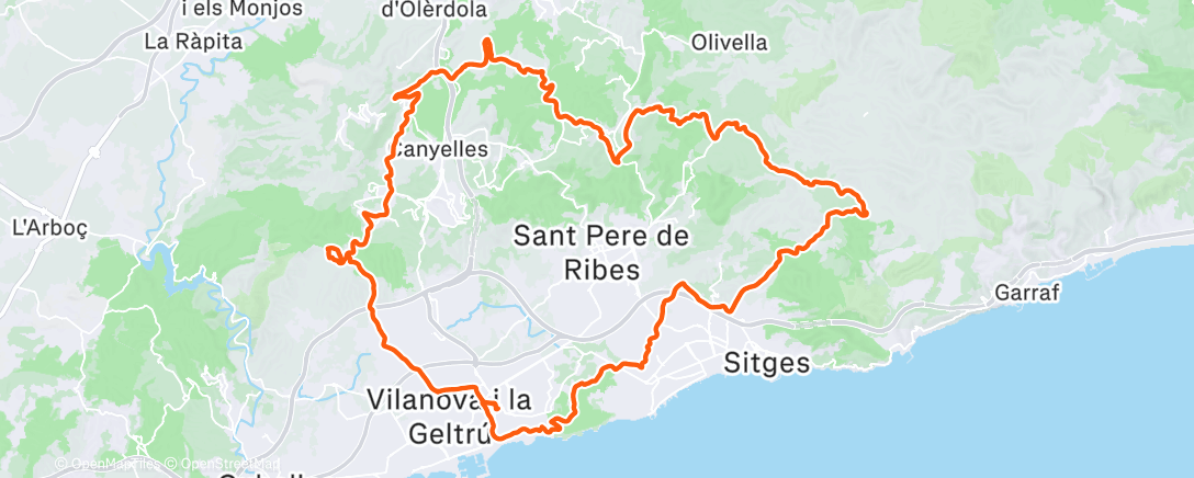 Map of the activity, Rutón con visita de lujo!! 🔥🚀