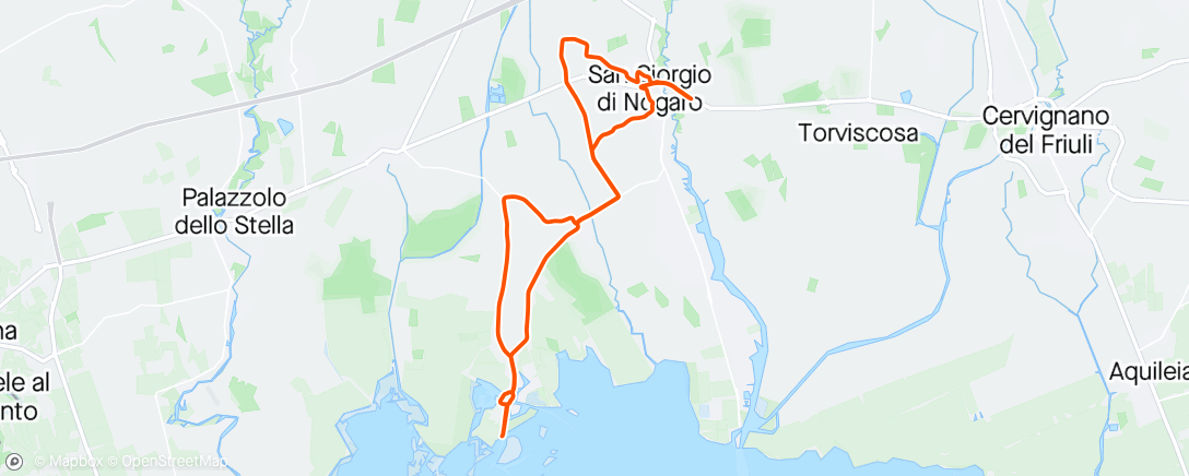 「Giretto prima del diluvio.」活動的地圖