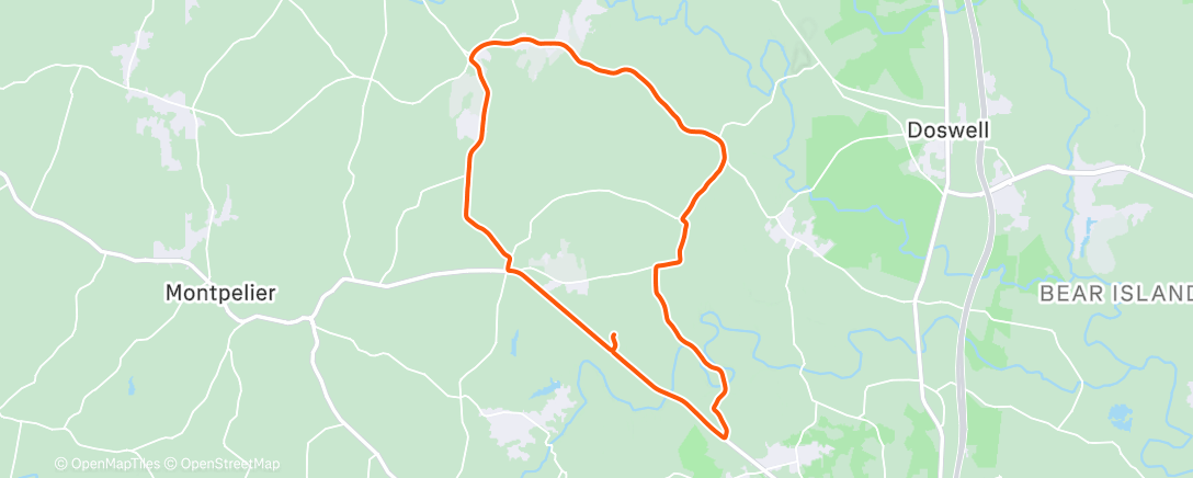 Map of the activity, 🎁 new saddle day 🎅