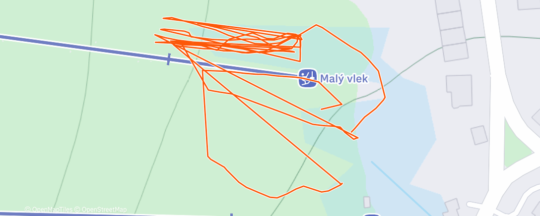 Карта физической активности (Morning Alpine Ski)