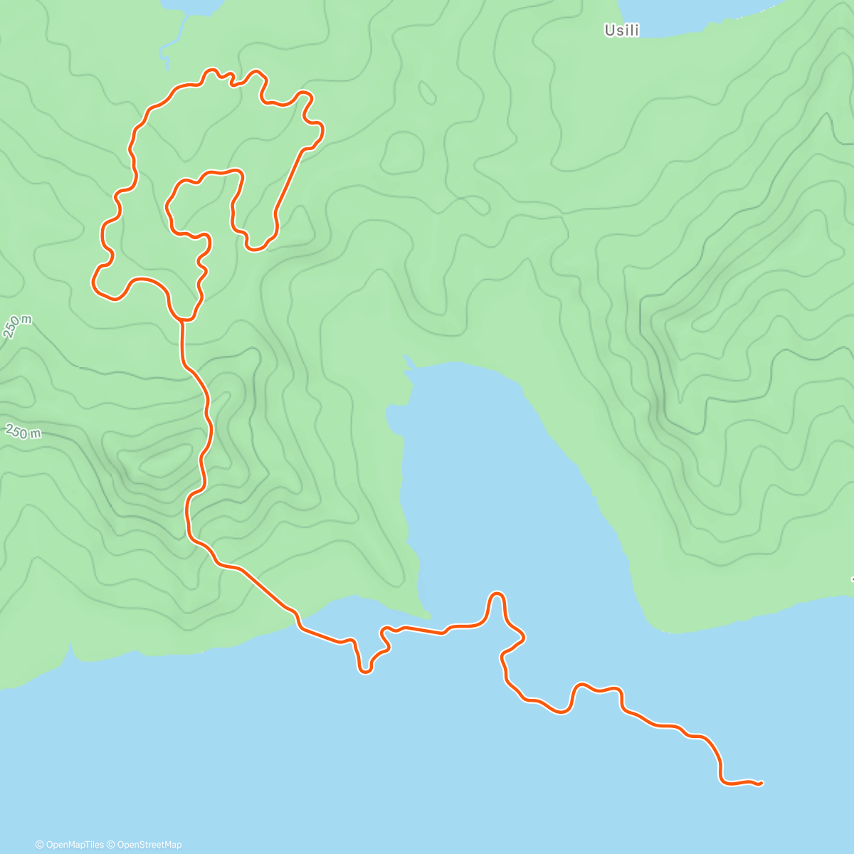 Map of the activity, Zwift - Climbing Adaption on Climb Control in Watopia