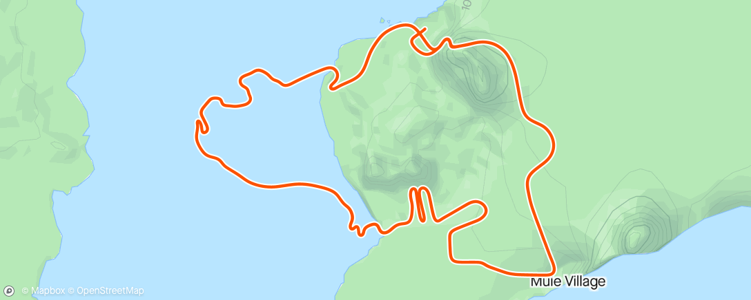 Map of the activity, Zwift - TTT: WTRL Team Time Trial - Zone 30 (FRAPPE) on Volcano Flat in Watopia