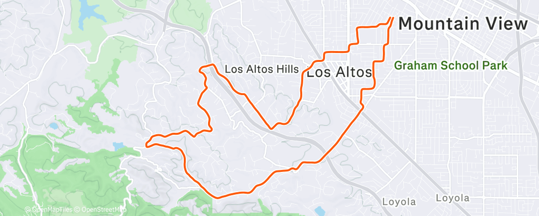 Map of the activity, Moody long run