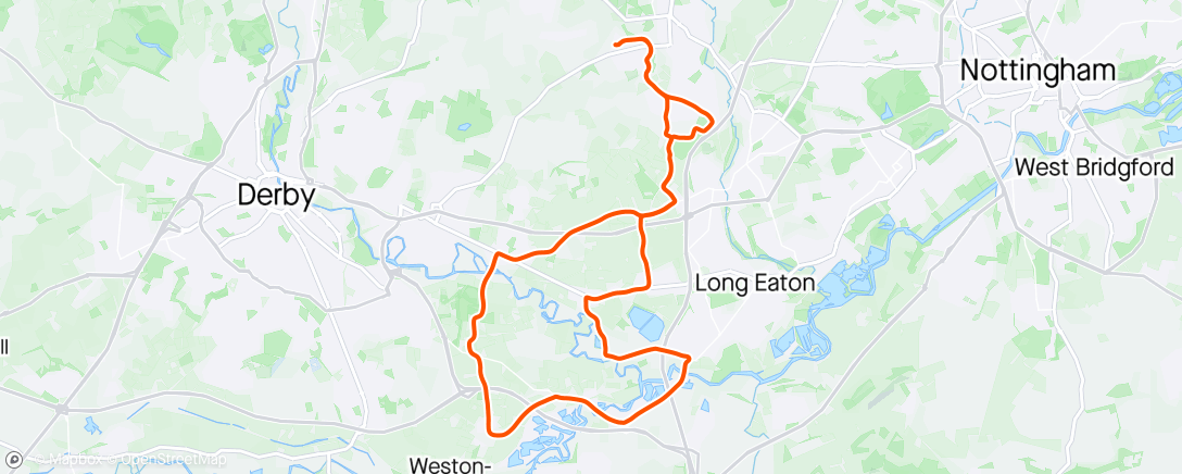 Map of the activity, Still bloody cold 🥶