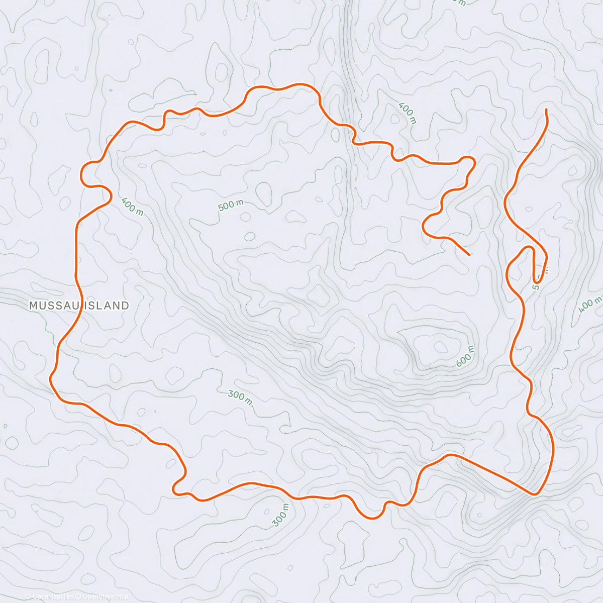 Map of the activity, TrainingPeaks Virtual - Workout: Free Ride (45 mins)