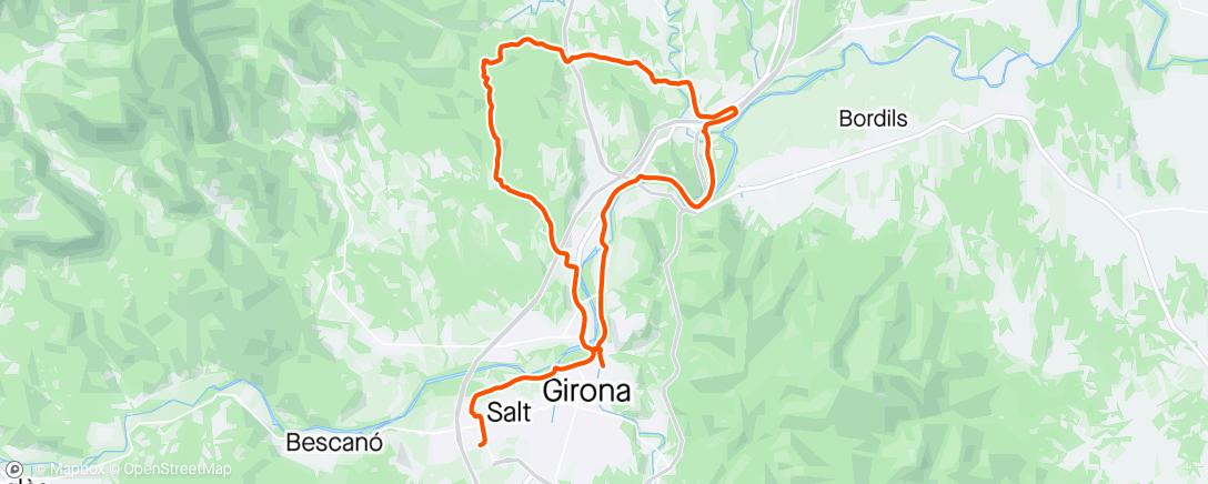 Map of the activity, 04/05/2024, Girona 🇪🇸