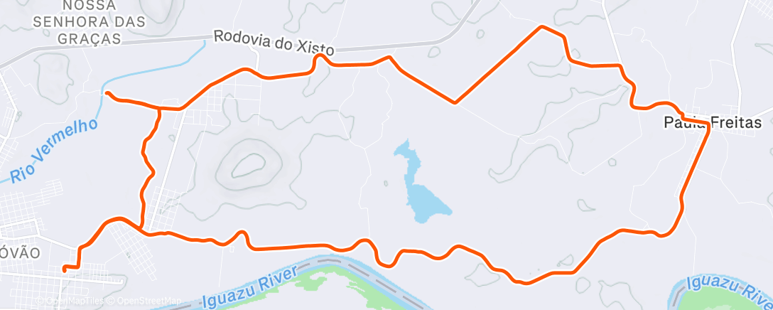 Map of the activity, Paula freitas