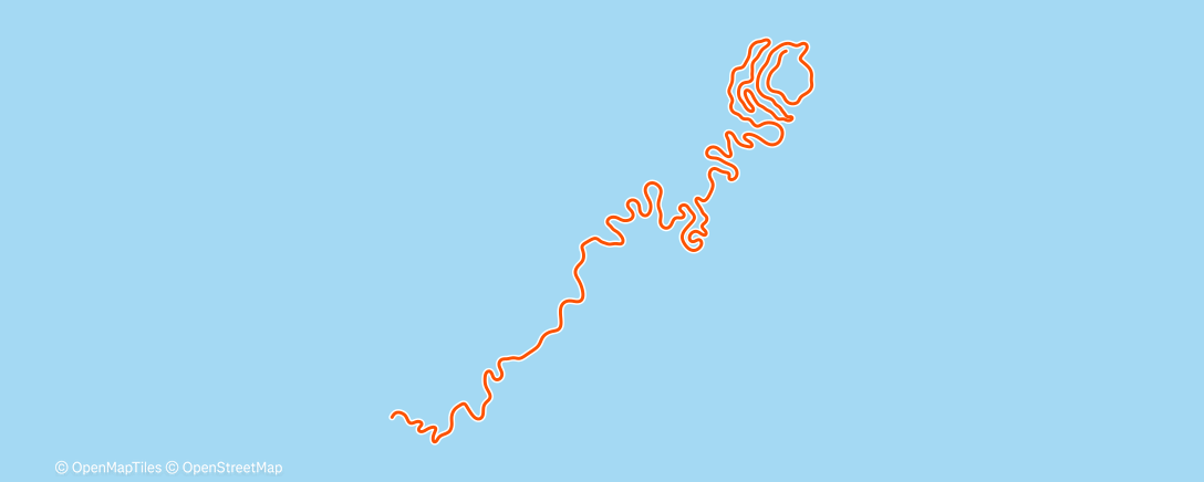 Map of the activity, MyWhoosh - Accuracy