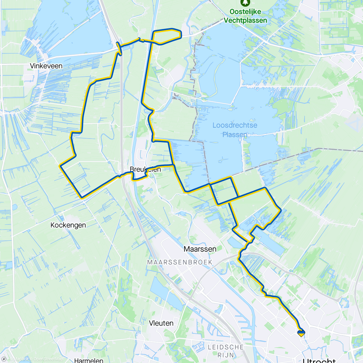 Map of the activity, Kick-off February