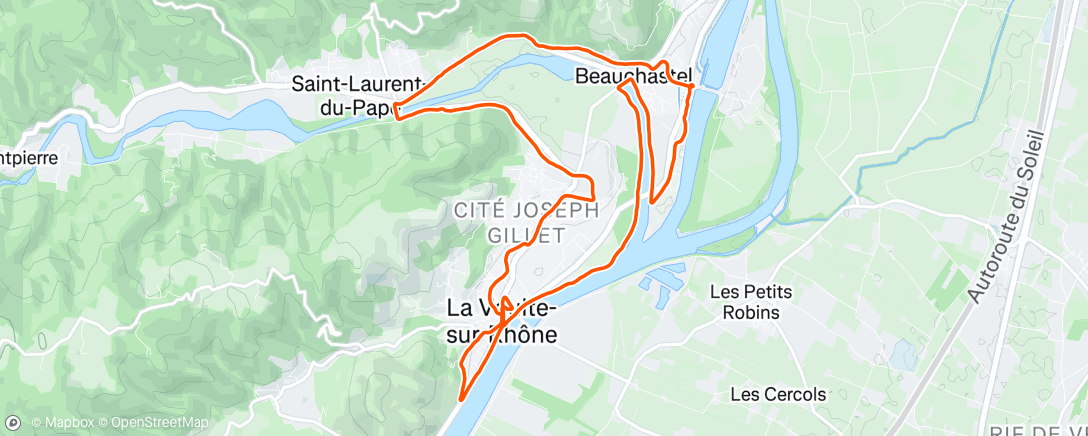 Map of the activity, Footing 🌞